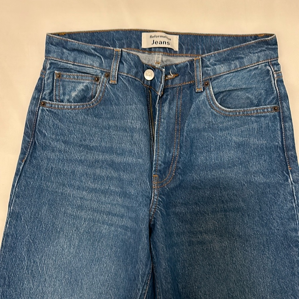 Julia crop high cigarette jean size 26